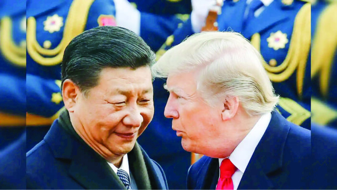 Xi Jinping and Donald Trump (file photo).