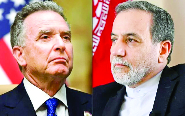 This combination of pictures shows US Middle East envoy Steve Witkoff (Left); and Iran’s Foreign Minister Abbas Araghchi. File photo This combination of pictures shows US Middle East envoy Steve Witkoff (Left); and Iran’s Foreign Minister Abbas Araghchi. File photo