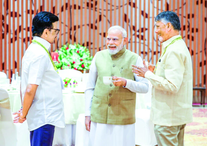 PM Modi chairs 10th NITI Aayog Governing Council Meeting on 'Viksit Rajya for Viksit Bharat@2047'