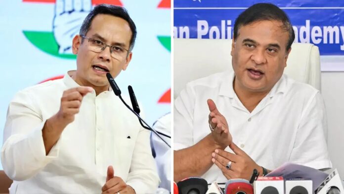 Himanta trying to make a C grade Bollywood movie, Gogoi hits back saying he went to Pakistan in 2013 Himanta trying to make a C grade Bollywood movie, Gogoi hits back saying he went to Pakistan in 2013
