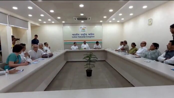 CWC Congress calls emergency CWC meet over Armed forces attack on terror launch pads across border, extends full support to forces