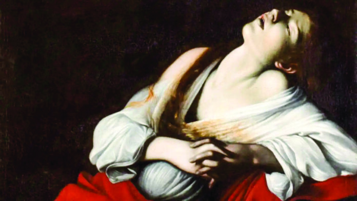 Mary Magdalene in Ecstasy Caravaggio