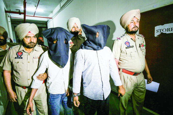 Punjab Police arrest two person for allegedly working in connection with Pakistan