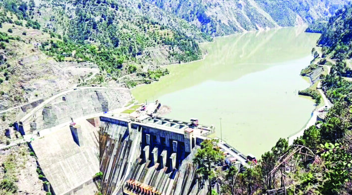 A view of the Baglihar Hydroelectric Power Project built on the Chenab River. ANI
