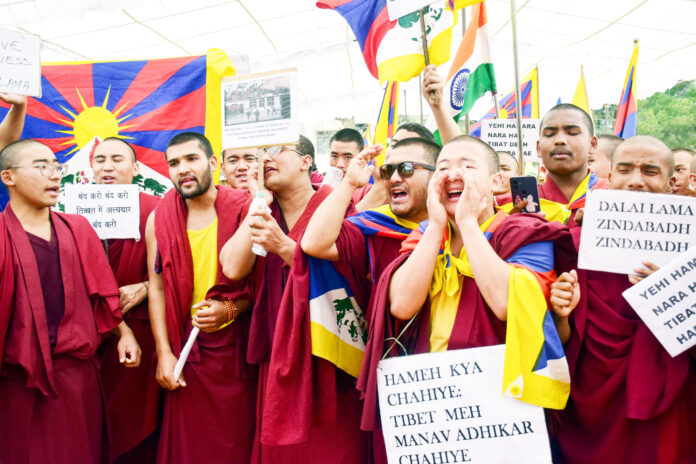 to mark the 66th Tibetan Uprising Day, in Kullu on March 10 2025, ANI to mark the 66th Tibetan Uprising Day, in Kullu on March 10 2025, ANI