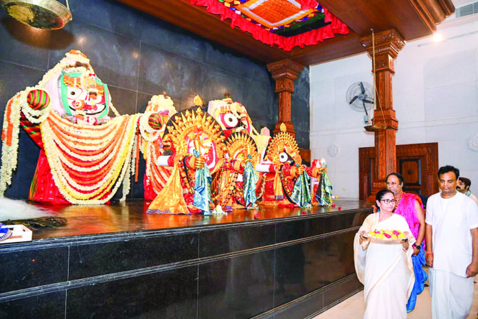 Mamata Banerjee inaugurates Digha Jagannath Temple, East Medinipur