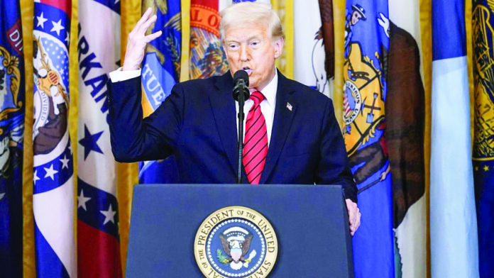 US President Donald Trump